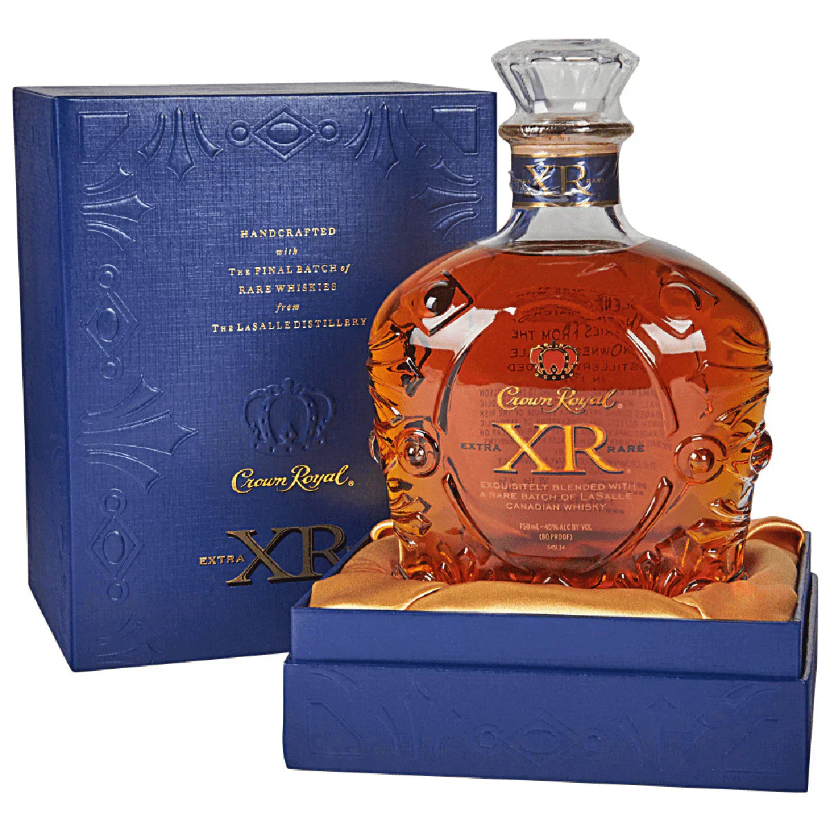 Crown Royal XR Blue LaSalle Edition Extra Rare Whisky - 750ML