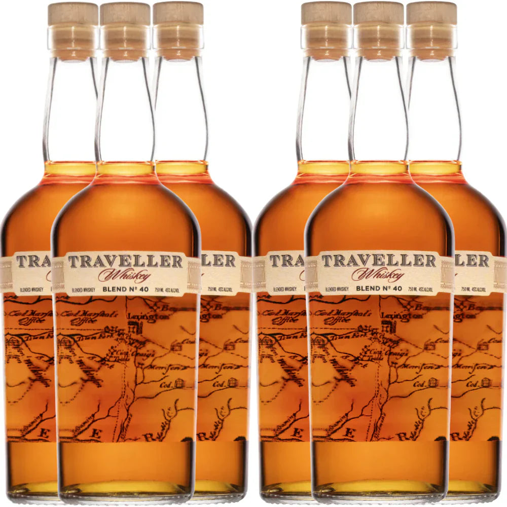 Traveller Blend No. 40 Whiskey 6 Bottle Bundle Pack