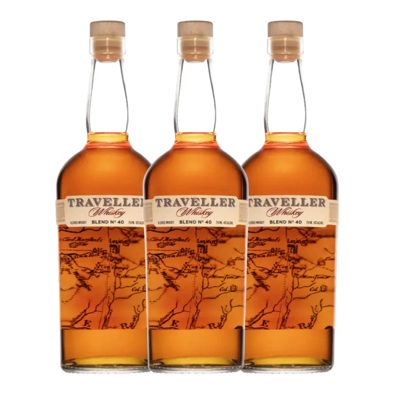 Traveller Blend No 40 Whiskey 3 Bundle -Pack