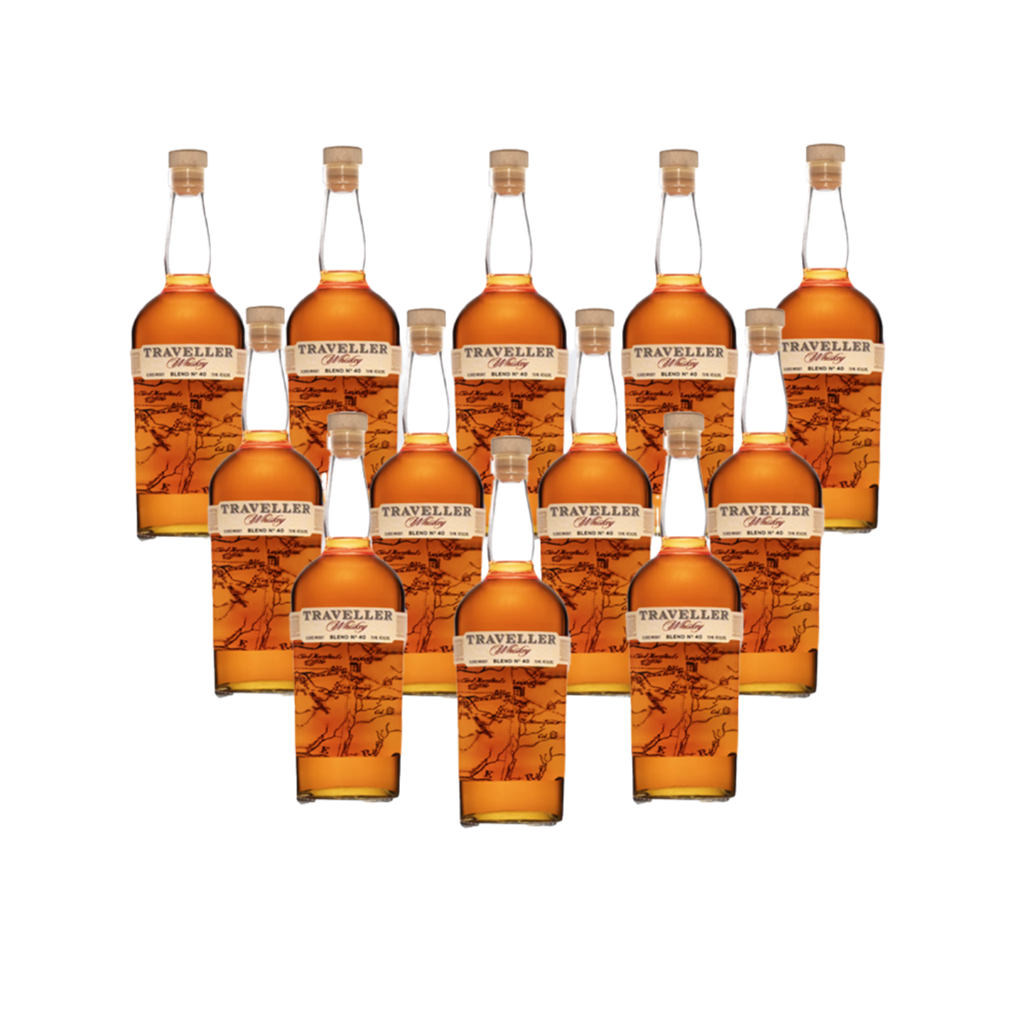 Traveller Whiskey Blend No. 40 Buffalo Trace Limited Edition 