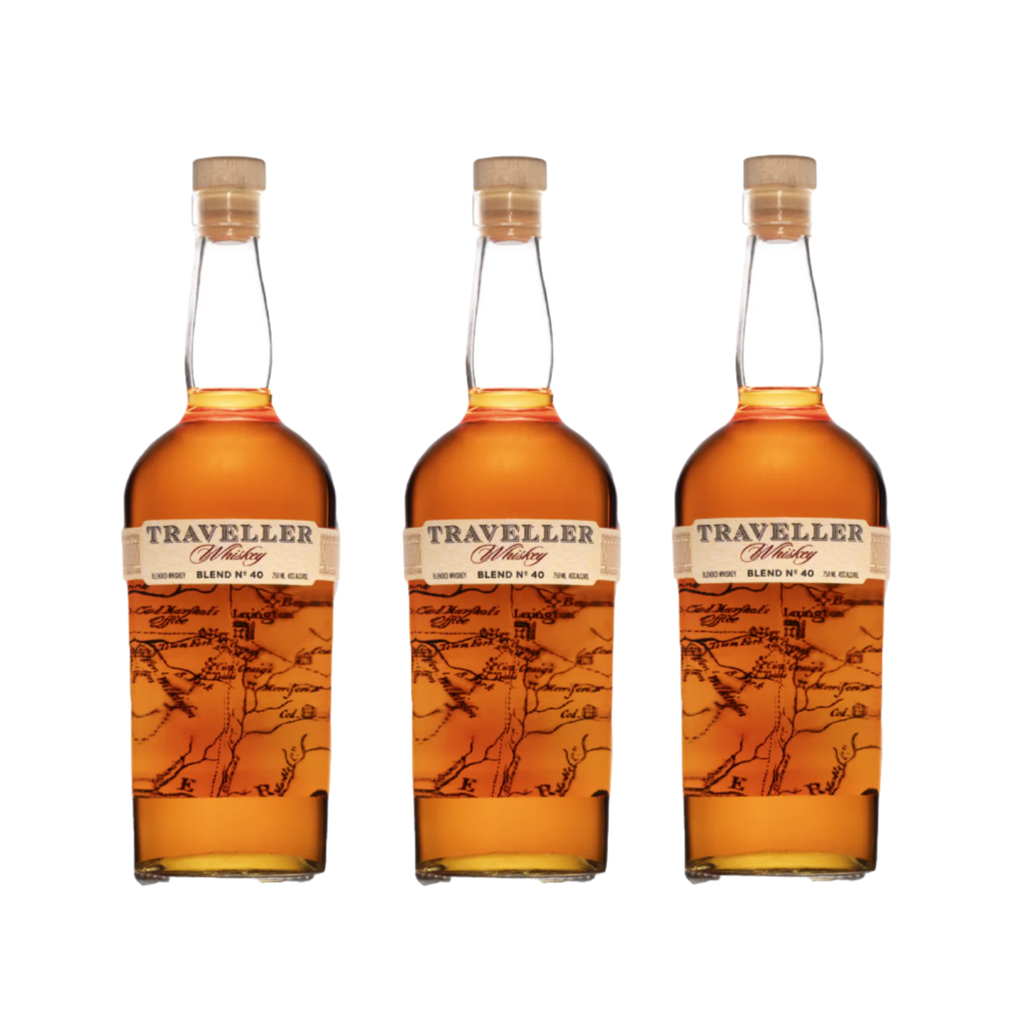 Traveller Whiskey Blend No. 40 Buffalo Trace Limited Edition 